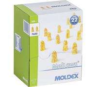 Bouchons doreille 22 dB Moldex MelLows 760001 200 paires