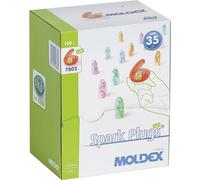 Bouchons doreille 35 dB Moldex SPARK PLUGS 780201 200 paires