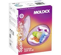 Bouchons d'oreille 35 dB Moldex SPARK PLUGS 780201 200 paires