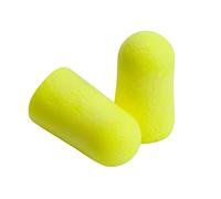 Bouchons d'oreille à usage unique 3M E-A-Rsoft Yellow Neon, référence ES-01-001, 250 paires / boîte
