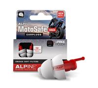 Alpine MotoSafe Race Bouchons d’oreille, blanc