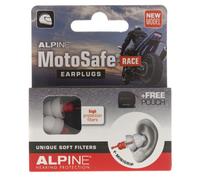Bouchons d'oreille Alpine MotoSafe Race pour motocyclistes