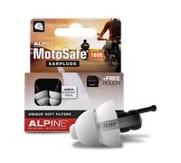 Alpine MotoSafe TOUR, protection auditive Noir/Blanc Noir/Blanc