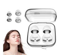 Bouchons d'oreille annulant le bruit - bouchons d'oreille endormis | Plugs pour le sommeil | Skull Design Concert Plugs | Protection auditive Plûgs, concert Plûgs pour l'étude, travail