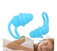 Bouchons d'Oreille Anti-Bruit | 1 Paire Aide au Sommeil Voyage Réutilisable - Bouchons d'Oreille en Silicone pour Musique Forte,Pour Voyage Bureau Foyer Campus Loisirs et Événements