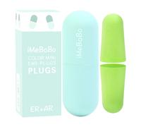 Bouchons D'oreille Anti-Bruit Avec Boîte De Rangement,Réduction Du Bruit,Bouchons D'étude Du Sommeil,Bouchon D'oreille Anti-Bruit,Rebond Lent Pour Dormir,1,2 Pièces - Type Green-1pcs