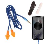 Bouchons d'oreille anti-bruit - Maillons de volume, filtre audio - Cosses d'isolation haute diaphragme - Écouteurs à clipser - Utilisation comme salle de classe, discussions téléphoniques, écoute de