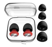 Bouchons d'oreille anti-bruit - Protections en silicone souple, protections auditives réutilisables pour le blocage du bruit | Bouchons d'oreille confortables et silencieux pour les voyages