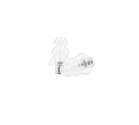 Bouchons d'oreille antibruit avec boîtier en aluminium - Noir, rouge, bleu, vert, blanc, orange, transparent - 12 x 20 mm - 27 dB SNR, étanches, pour dormir, étudier, concerts, DJing