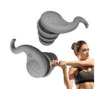 Bouchons d'oreille avec annulation du bruit - Bloquer le son en silicone, ensemble de bouchons de sommeil, accessoire réutilisable de protection auditive, protection d'oreille légère | Sug