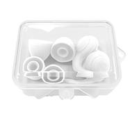 Bouchons d'oreille avec annulation du bruit, bouchons d'oreille silencieux, protection auditive réutilisable de 33 dB, anti-bruit pour la sensibilité au rhum doux