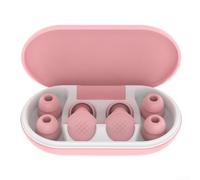 Bouchons d'oreille avec indice de réduction du bruit de 45 dB pour dormir, natation, bibliothèque et autres environnements bruyants (rose)