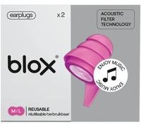 Bouchons D'oreille Blox Music-Musique-Rose-Protection Auditive-Musique-Festivals-19 Snr.[W297]