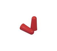 Bouchons d'oreille coniques mousse polyuréthane SNR 36 dB 10 paires Rouge