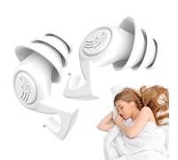 Bouchons d'oreille d'annulation du bruit - Bouchons d'oreille de blocage du son | Fiche de protection auditive haute réduction du bruit de décibel, bouchons d'oreille super maladie