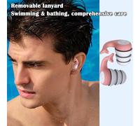 Bouchons d'oreille de concert, bouchons d'oreille de blocage du bruit | Plug d'isolation sonore de silicone anti-bruit - Protection des bouchons de sommeil de dortoir en silicone r