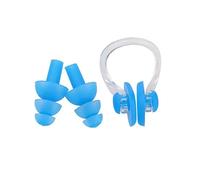Bouchons D'oreille De Natation En Silicone Étanche,Ensemble De Clips Antarctiques,Bouchon D'oreille Emballé Dans Une Boîte Pour Le Surf,La Plongée Et L'apprentissage De La Natation,Haut - Type Blue