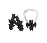 Bouchons D'oreille De Natation En Silicone Étanche,Ensemble De Clips Antarctiques,Bouchon D'oreille Emballé Dans Une Boîte Pour Le Surf,La Plongée Et L'apprentissage De La Natation,Hau - Type Black