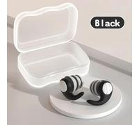 Bouchons D'oreille De Natation Étanches En Silicone Réutilisables,Confortables Avec Suppression Du Bruit,Protège Les Oreilles Des Flotteurs,Bouchon De Protection Des Oreilles - Type Black