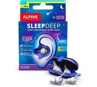 Bouchons d'oreille de sommeil Alpine SleepDeep Multipack (2 tailles)