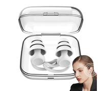 Bouchons d'oreille de sommeil anti-bruit - Protection flexible 25-28 dB pour repos silencieux, utilisation de voyage | Bouchons de verrouillage du son réutilisables pour ronflement, confort,