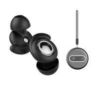 Bouchons d'oreille de sommeil avec réduction du bruit de 35 dB - Design mini super doux pour voyage, travail, chantier, noir