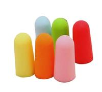 bouchons d'oreille dormir, 10 paires de bouchons d'oreille en mousse souple, coniques, for voyager et dormir, for une réduction du bruit(Red)