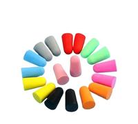 bouchons d'oreille dormir, 20 pièces/10 paires de bouchons d'oreille confortables en mousse à réduction bruit, souples coniques(Blue)