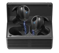 Bouchons d'oreille électroniques de tir à réduction de bruit Écouteurs de protection auditive Casque antibruit pour la chasse/tir tactique/militaire/événements musicaux (noir)