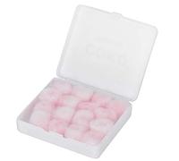 Bouchons D'oreille en Laine de Coton, Bouchons D'oreilles Imperméables en Coton ciré pour Réduction du Bruit, Protection Auditive pour Enfants et Adultes