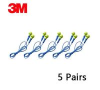Bouchons D'oreille En Mousse,5 Paires,3m,318 - 1005,Anti-Bruit,Pour Le Travail,Réduction Du Bruit,Valeur 38db - Type 5pair 318 1005
