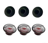 Bouchons d'oreille en mousse de silicone pour Plantronics PRO UCPRO+ PRO HD Embouts de rechange pour casque Voyager 5200 (C)