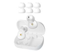 Bouchons d'oreille en silicone - 0,63 pouces | Bouchons d'oreilles confortables avec bouchons d'oreilles étanches pour dormir, voyager, travailler, réduire le bruit, étudier, écouter