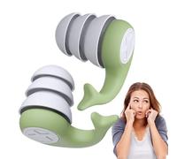 Bouchons d'oreille en silicone antibruit, isolation phonique anti-bruit, protection auditive étanche et confortable pour festival de musique, équipement de natation