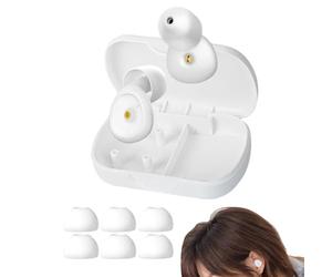 Bouchons d'oreille en silicone antibruit | Protection auditive | Pour dormir, ronflement, voyage, avion, travail, concert, festival, moto, construction, mise au point profonde