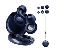 Bouchons d'oreille en silicone avec protection auditive antibruit avec étui de rangement pour le travail, l'étude, le sommeil, la construction - Bouchons d'oreilles lavables