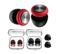 Bouchons d'oreille en silicone insonorisants anti-bruit pour dormir - Isolation sonore - Réduction du bruit - Protection auditive - Bouchons d'oreilles de natation (gris clair)