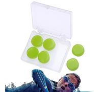 Bouchons d'oreille en silicone - Lot de 6 bouchons d'oreille imperméables qui bloquent le son Protection contre le bruit pour dormir | Bouchons d'oreille confortables, bouchons d'oreille de
