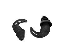 Bouchons d'oreille en Silicone souple à 3 couches, 2 pièces, bouchons d'oreille coniques, réduction du bruit du sommeil, isolation phonique, protection d'oreille(Black)