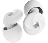 Bouchons d'oreille en silicone ultra doux - 25-33 dB réutilisables - Réduction du bruit blanc pour dormir, bureau et étude