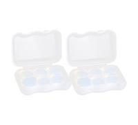bouchons d'oreille Gel de silicone antibruit doux for dormir, avion, réutilisable, moulable, étanche, natation(2 Box(12pcs)-Gel)