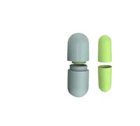 bouchons d'oreille Insonorisant for dormir, silencieux, doux, rebond lent, protection anti-bruit, anti-ronflement(GREEN 10pcs)