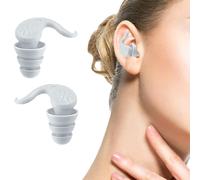 Bouchons d'oreille insonorisants - 3 x 2,5 cm en forme de corne - Bouchons d'oreilles étanches en silicone - Design antibruit avec étui de transport - Protection auditive multifonction pour la maison