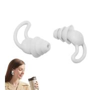 Bouchons d'Oreille pour Dormir - 1 Paire d'accessoires de Sommeil Réutilisables,Bouchons d'Oreilles Silicone Pour Sommeil | Pour Voyage Bureau Foyer Campus Loisirs et Événements