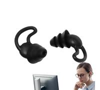 Bouchons d'oreille pour Dormir,2 Pièces Accessoires de Sommeil Imperméables - Bouchons d'oreille en Silicone pour Concert et Bruit | Pour Voyage Bureau Foyer Campus Loisirs et Événements