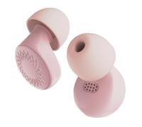 Bouchons d'oreille pour dormir 45 dB - Réduction du bruit - Réutilisables - Avec 8 embouts en silicone - Pour ronflement, travail, étude - Rose - Taille unique