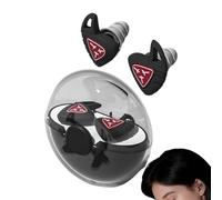 Bouchons d'Oreille pour Dormir avec Anti-Bruit | Bouchons d'Oreille en Silicone Doux - Réutilisables pour le Sommeil - pour l'Étude les Concerts le Ronflement la Moto les