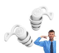 Bouchons d'oreille pour dormir, bouchons d'oreille pour la protection des oreilles, 1 paire de bouchons d'oreille de voyage en silicone réutilisables pour le sommeil | Bouchons d'oreille qui