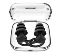 Bouchons d'oreille pour dormir-bouchons d'oreille qui réduisent le bruit pour les voyages et les lectures profondes, protection d'oreille de 25 à 28 dB, bouclier auditif flexible pour un meilleur