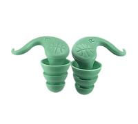 Bouchons d'oreille pour dormir | Réduction du bruit en forme de corne | Bouchons d'oreille antibruit en silicone pour un sommeil tranquille | Protection auditive ergonomique étanche avec étui de